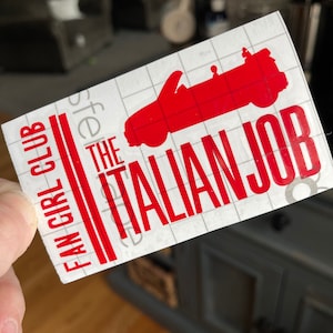 Italian Job Fan Sticker