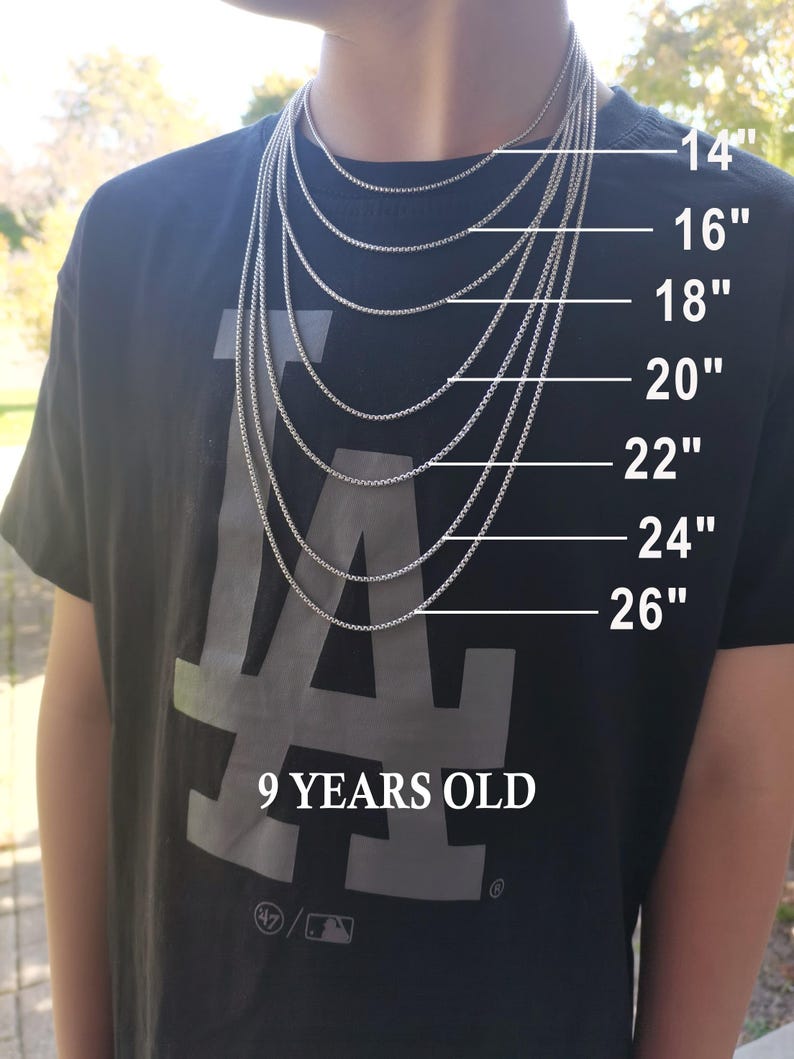 Boys Engraved Cross Necklace, Personalized Kids Cross Necklace,box