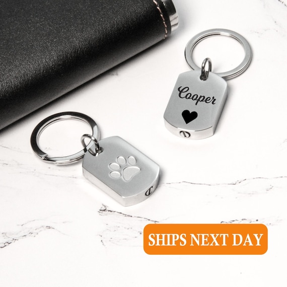 Dog ashes keychain best sale