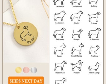 Collier personnalisé pour animaux de compagnie Pet Parent Gift Collier personnalisé pour filles Chien Charme Collier Pet Loss Gift Puppy Memorial Pet Jewelry Pet Gift