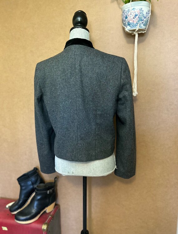Vintage Wool Blend Jacket / Medium-Large / 1990s … - image 5