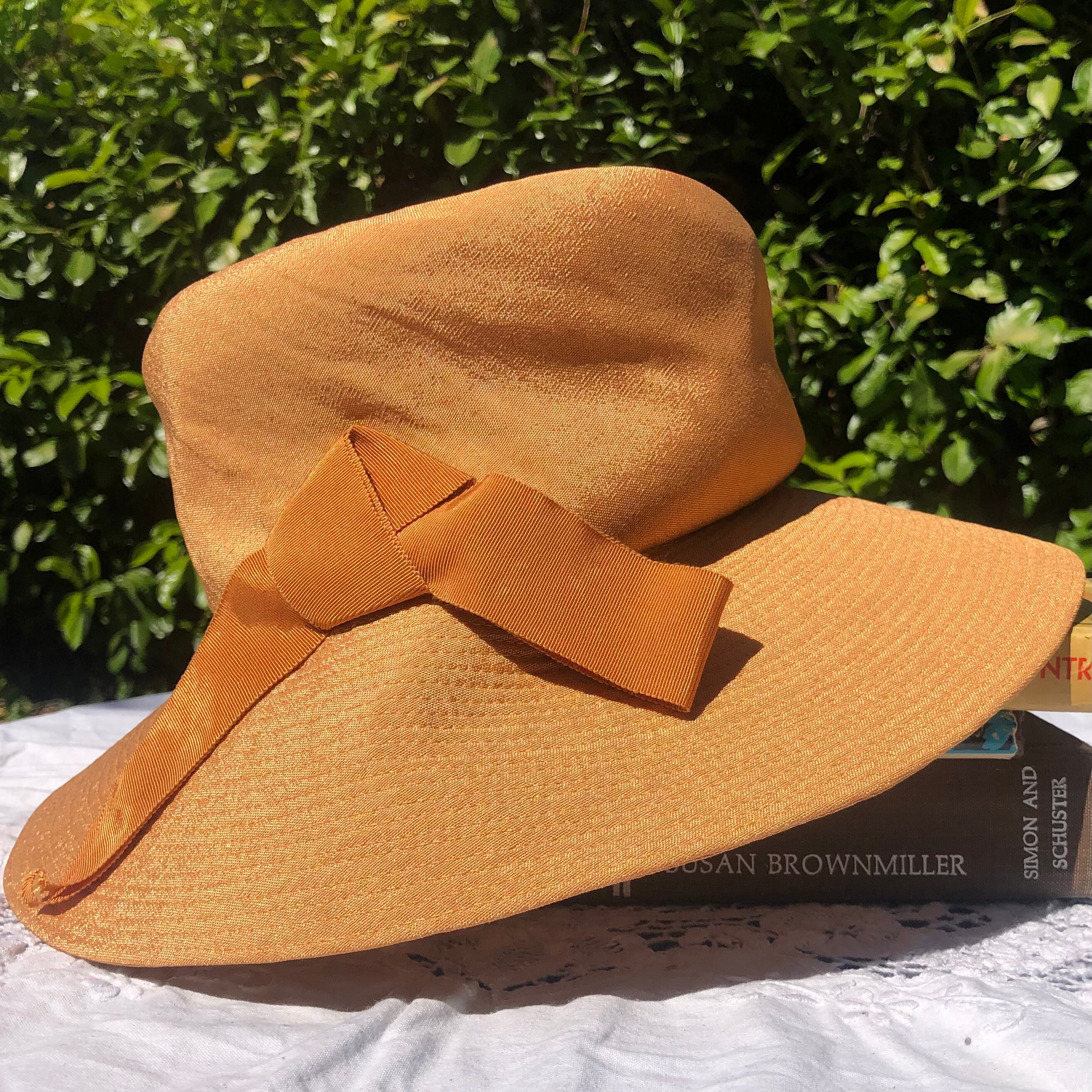 Cappello da pescatore ocra degli anni '60 di Hudson's Bay