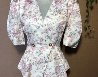 Ensemble de costumes floraux Cottagecore des années 90