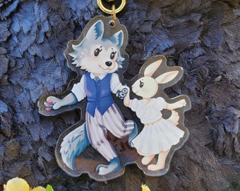 Dije de Haru y Legoshi de Beastars