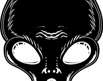 Alien with Trump Tattoos