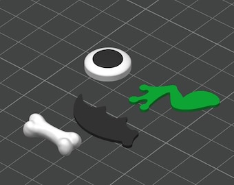 Witch's Brew Potion Ingredients | 3D Print File