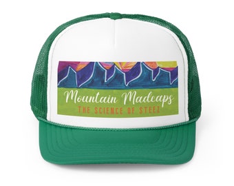 Colorful Mountains Trucker Cap by Mountain Madcaps