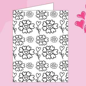 Valentine's Day Cards - Coloring Pages, Printable Valentine's Coloring ...
