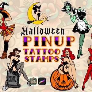 Pinup girl tattoo - Etsy 日本