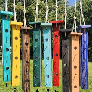 Wood &quot;Finch Sock&quot; Bird Feeder