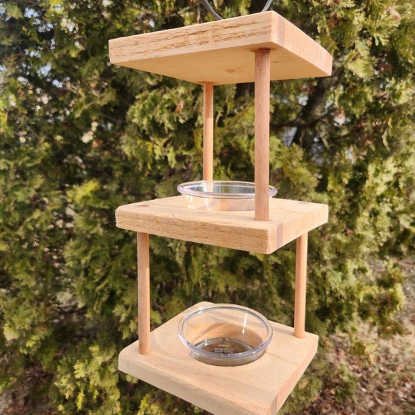 Double Decker Oriole and more bird feeder.  Something Different!  Many colors to choose from.