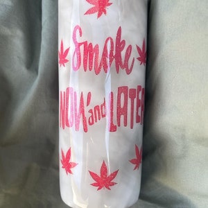 20Oz smoked peekaboo tumbler