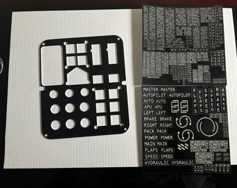 Kit de etiquetas para paneles Virpil