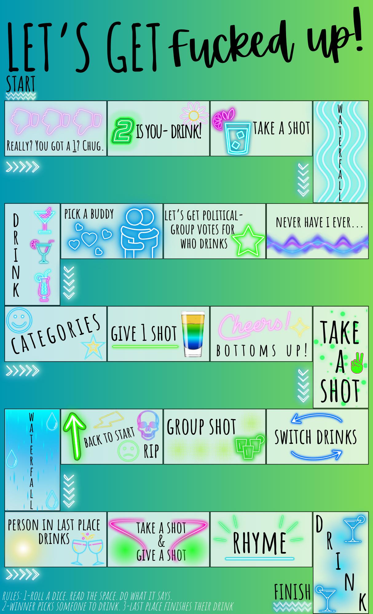 Drinking Board Game