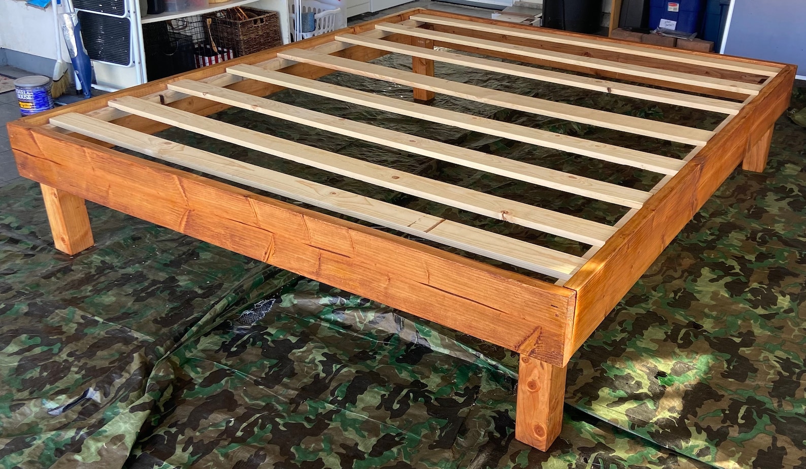 The OG Eco Wood Bed Frame Etsy