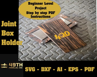Soporte de caja de juntas - Soporte de juntas CNC - Doobie Case CNC - Soporte de doobie CNC