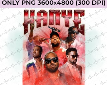 Vintage Kanye West College Png, Kanye West Tour Png, Kanye West Shirt Png Download