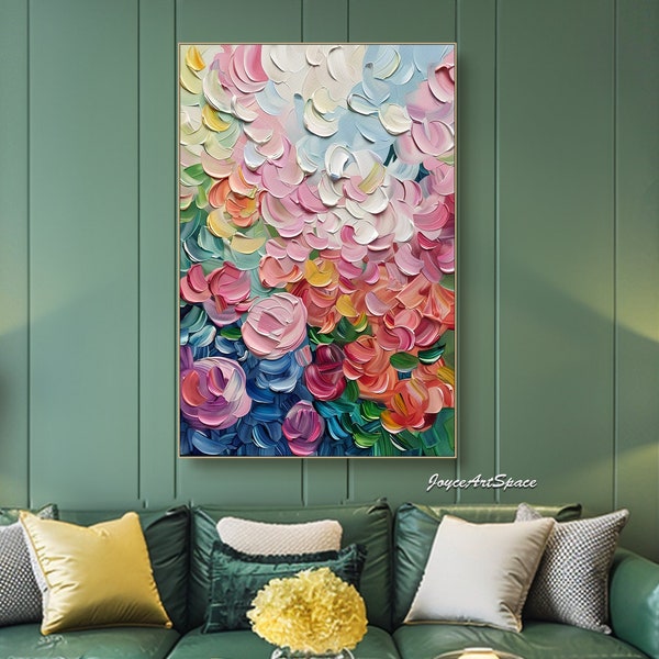 Original bunte Leinwand Ölgemälde, moderne Wandkunst, abstrakte Fantasie Kunst Dekoration, individuelle Geschenk Gemälde, Wohnzimmer Wanddekoration