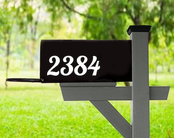 Custom Number Decals, Mailbox Numbers, Personalized Numbers