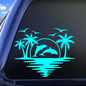 Black Palm Tree Sticker - Sticker Graphic - Auto, Wall, Laptop, Cell, Truck  Sticker for Windows, Cars, Trucks