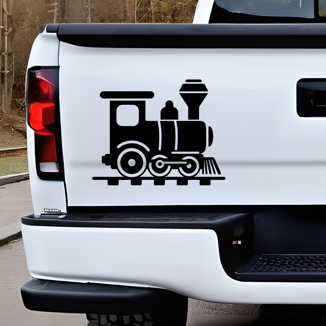 Train Side Sticker Train Decal, Kids Toy Train Sticker, Railroad - Etsy