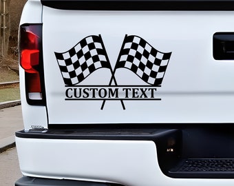 Black & White Checkered Bumper Sticker – 4mil Vinyl Decal For Car, Laptop Or Fridge – Durable & Weather Resistant - View #2