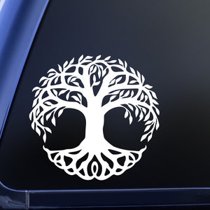 Celtic Tree of Life Decal, Tree of Life Car Decal, Tree Vinyl Decal Sticker