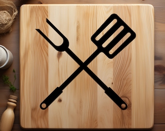 BBQ Grill Decal, Barbecue Pitmaster Sticker, Grill Master Gift, Outdoor Cooking