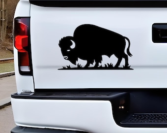Buffalo Vinyl Decal: Bison Tatanka Car Truck Window
