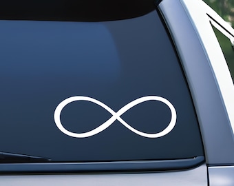 Infinity - Vinyl Decal - Custom Sizes and Several Colors Available - Etsy