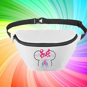 Rose gold disney fanny pack discount