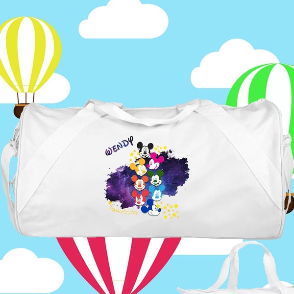 Mickey Duffle Bag Etsy