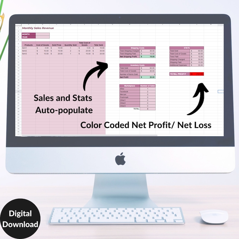 Reseller Spreadsheet Google Sheets, Reseller Inventory Spreadsheet
