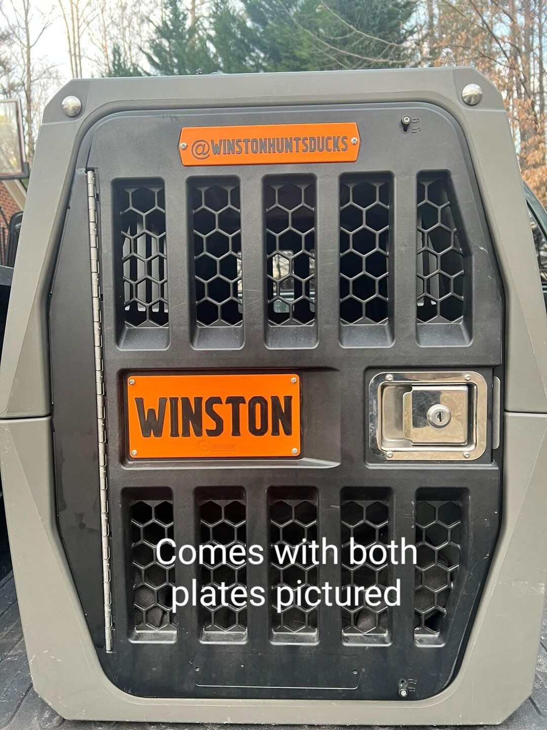 Gunner Kennel Name Plate and Logo Plate Combo Etsy