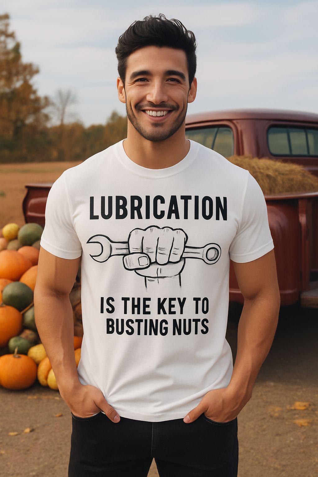 Lubrication is the Key to Busting Nuts, Svg, Png - Etsy