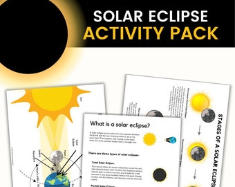 Eclipse Explorer: A Solar Eclipse Adventure Activity Pack