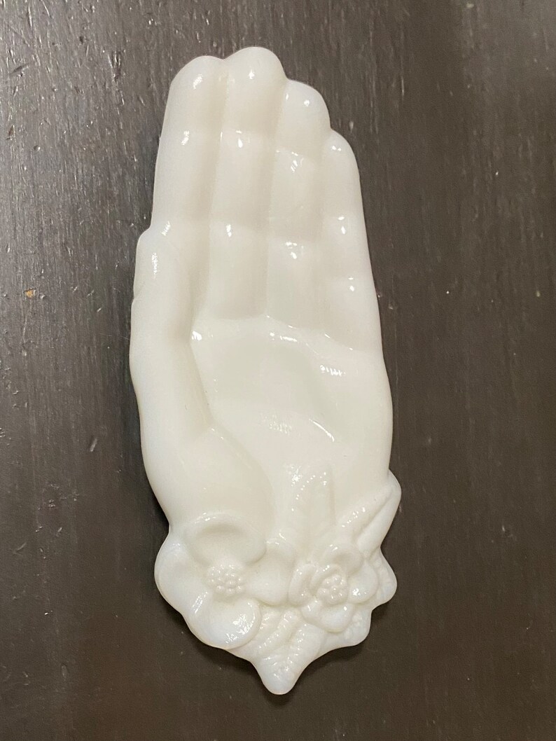 Vintage Avon Milk Glass Hand Etsy