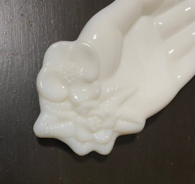 Vintage Avon Milk Glass Hand Etsy