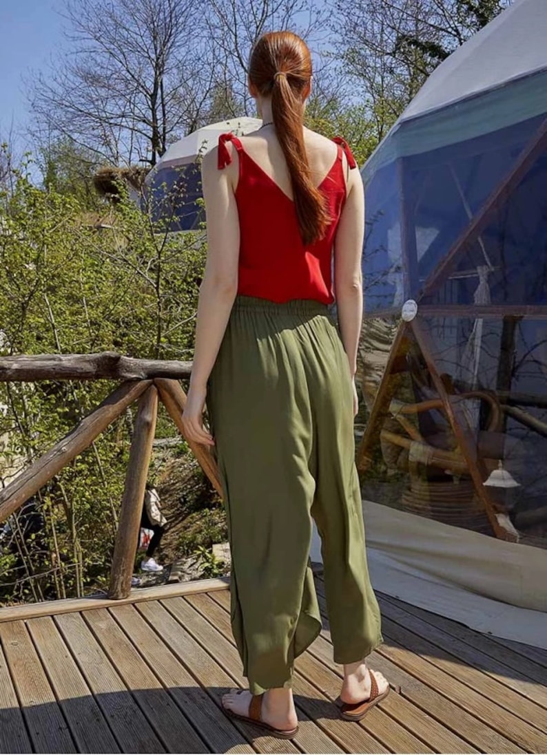 Olivia Front Wrap Boho Pant image 3