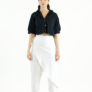 Bella Harem Pant White