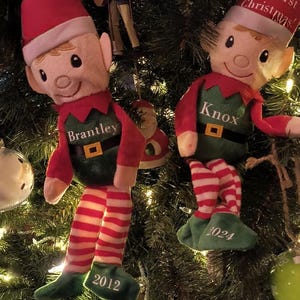 Personalized Christmas Elf, Christmas Elf, Personalized Elves, Plush Elf, Girl Elf, Boy Elf, Christmas Elf