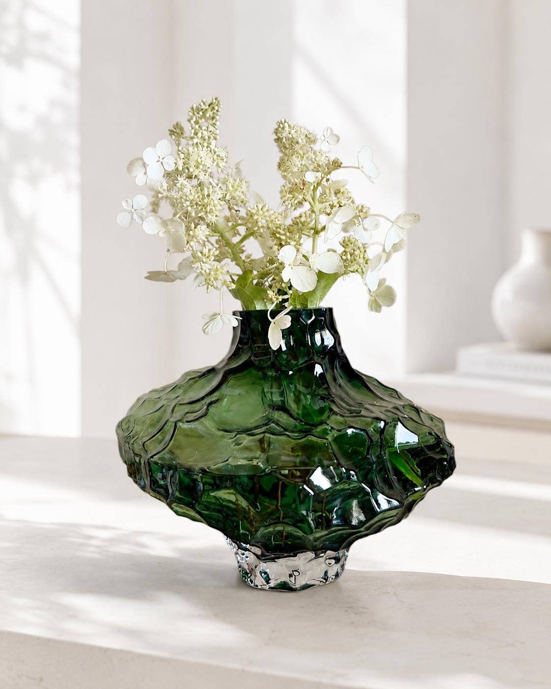 Green ikea vase