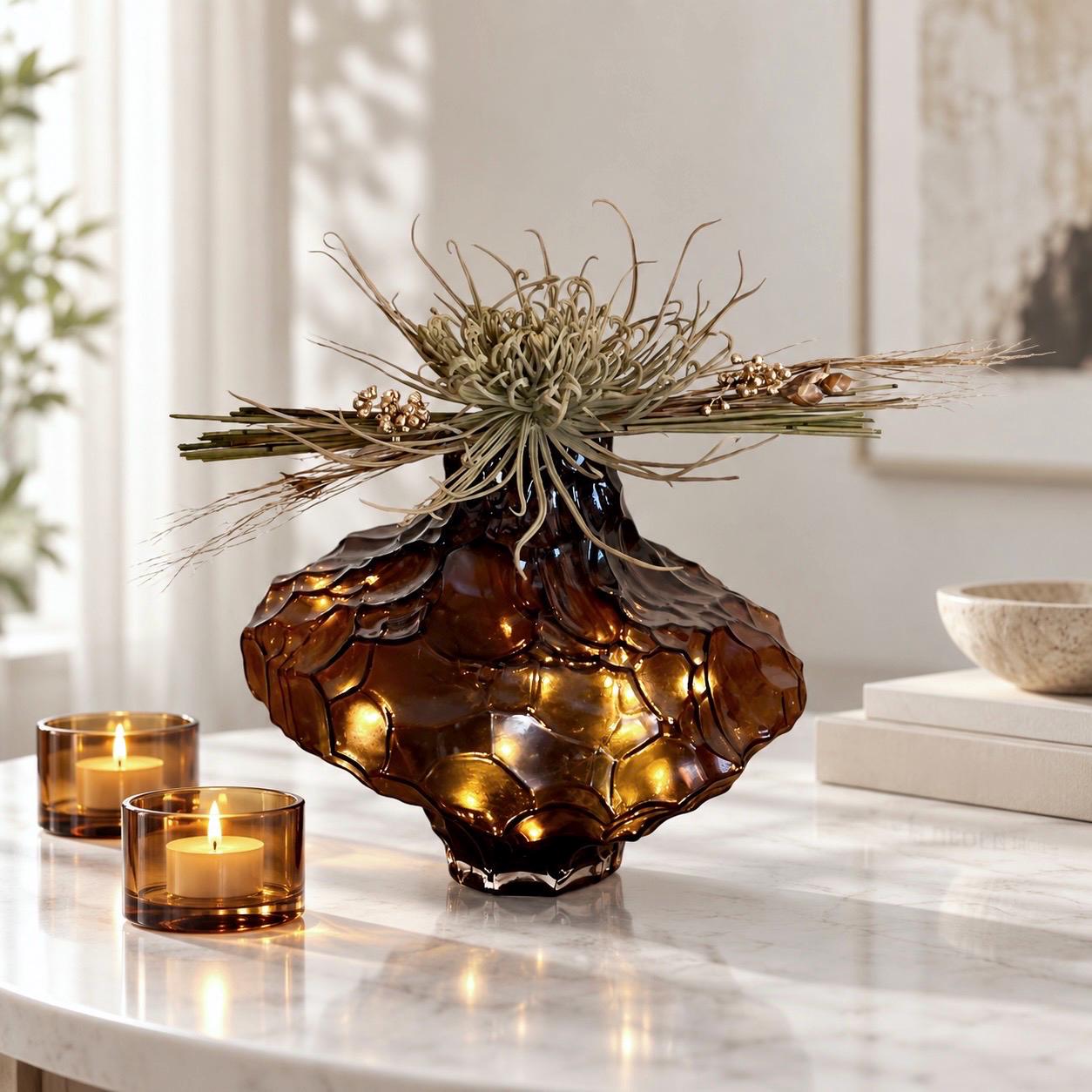 Bodenvase glas