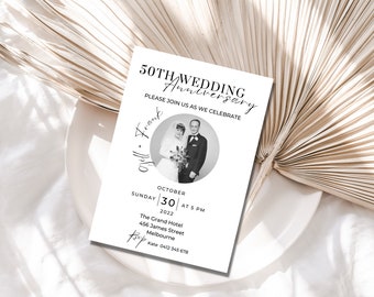 50th anniversary invitation, 50th wedding anniversary, 50th wedding anniversary invitations, 50th anniversary invites