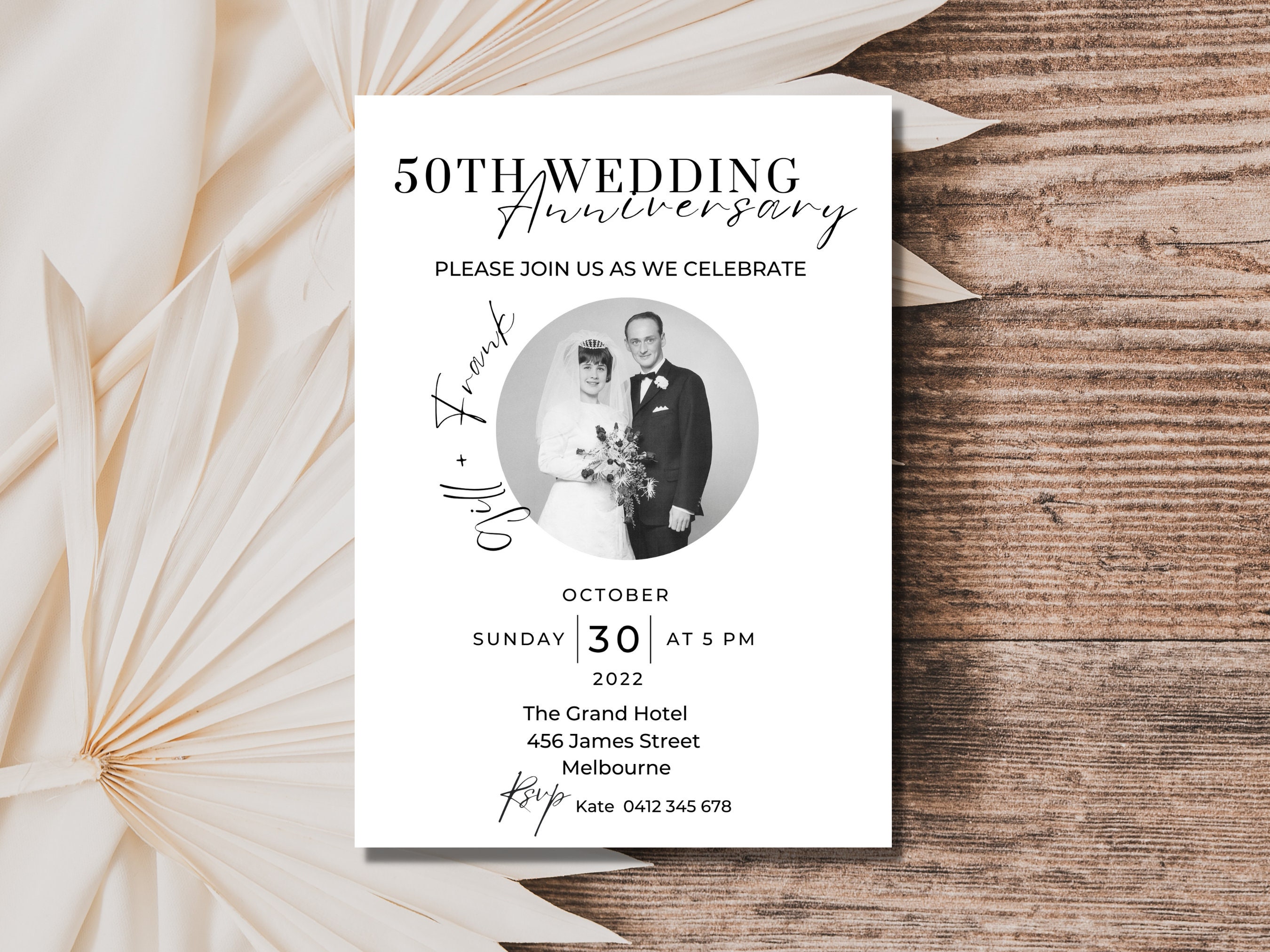50th Anniversary Invitation, 50th Wedding Anniversary, 50th Wedding  Anniversary Invitations, 50th Anniversary Invites - Etsy, image size:2700x2025