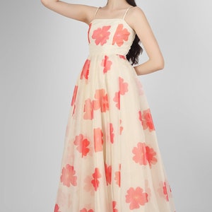 Floral Organza Anarkali image 5