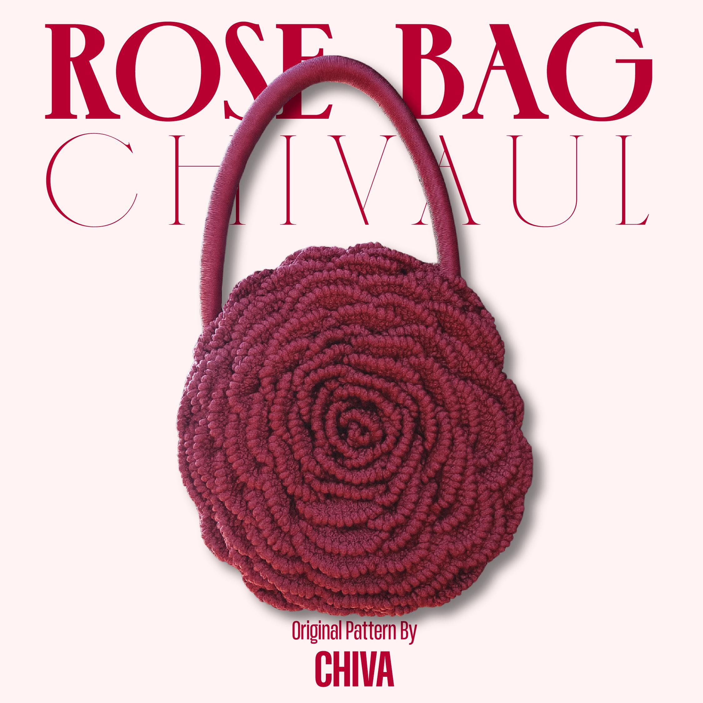 Buy Crochet Rose Bag Online In India India