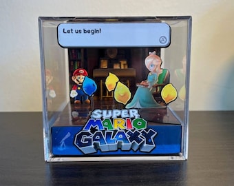 Super Mario Galaxy | Rosalina's Storytime | 3D Diorama cube