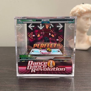 Dance Dance Revolution | 3D Diorama cube