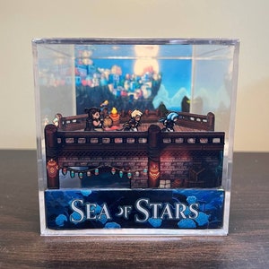 Sternenmeer RPG-Spiel 3D-Diorama-Würfel Bild 1